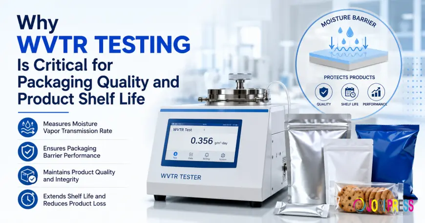 Why WVTR Testing Is Critical for Packaging Quality and Product Shelf Life