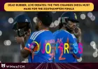 Dead Rubber, Live Debates: The Two Changes India Must Make for the Southampton Finale