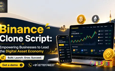 Binance Clone Script: Empowering Businesses to Lead the Digital Asset Economy