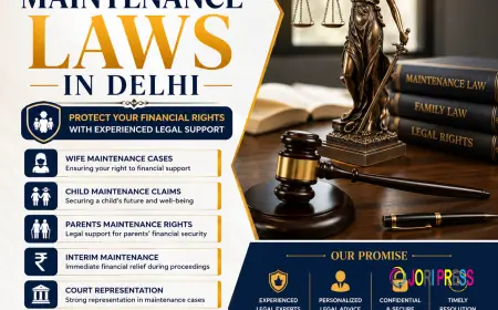 Maintenance Laws in Delhi | Expert Maintenance Lawyers for Wife, Child & Parents