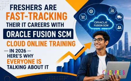 Freshers Are Fast-Tracking Their IT Careers with Oracle Fusion SCM Cloud Online Training in 2026 – Here’s Why Everyone Is Talking About It