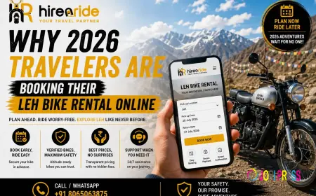 Why 2026 Travelers Are Booking Their Leh Bike Rental Online