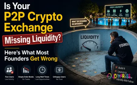 Is Your P2P Crypto Exchange Missing Liquidity? Here’s What Most Founders Get Wrong