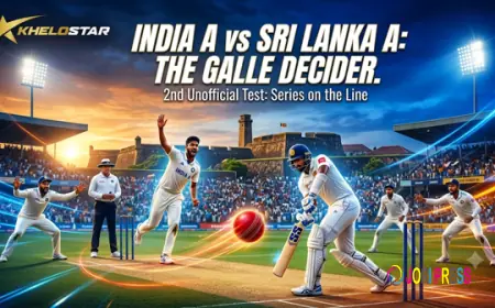 India A vs Sri Lanka A 2nd Unofficial Test at Galle: What to Watch as the Series Decider Begins