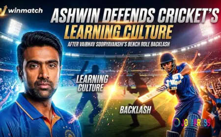Ashwin Defends Cricket's Learning Culture After Backlash Over Sooryavanshi Bench Role Remarks