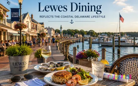 How Lewes Dining Reflects Coastal Delaware Lifestyle