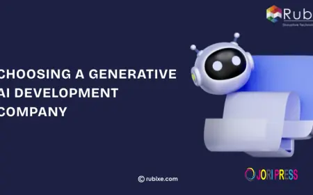 Choosing a Generative AI Development Company