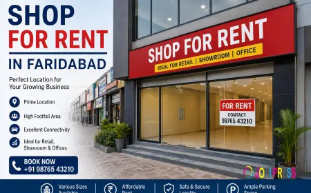Shop for Rent in Faridabad: Complete Guide to Finding the Perfect Commercial Space