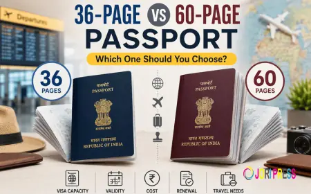 Difference Between a 36-Page and 60-Page Passport