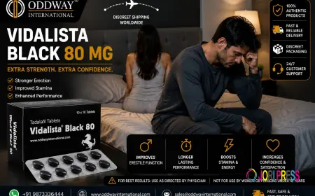 Vidalista Black 80 mg Price USA for Treat Erectile Dysfunction - Oddway