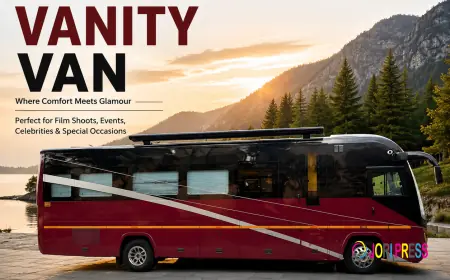 Vanity Van for Film Shoot Delhi | Complete Rental Guide