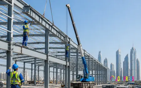 Industrial Steel Building in Dubai Built for Strength, Speed and Long Term Performance