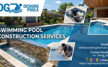 Swimming Pool Construction Services: Transform Your Outdoor Space with Expert Design
