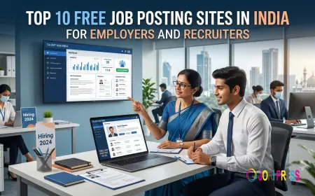 Top 10 Free Job Posting Sites in India for Employers and Recruiters