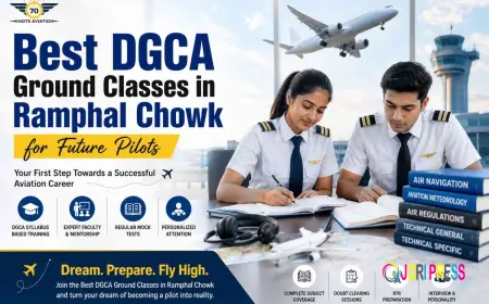 Top DGCA Ground Classes in Delhi: Your Complete Guide to Becoming a Commercial Pilot