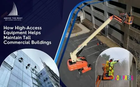 Why High-Access Equipment Matters for Spring Building Maintenance