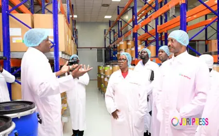 Finance PSST Ramathan Ggoobi, MOH PS Atwine Commit to Support Dei Biopharma