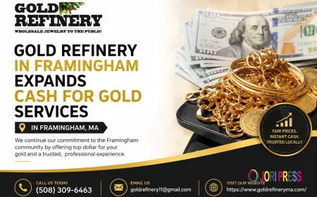 Gold Refinery in Framingham Expands Cash For Gold Services in Framingham, MA