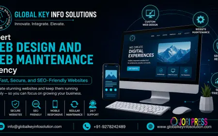 Expert Web Design and Web Maintenance Agency for Fast, Secure, and SEO-Friendly Websites