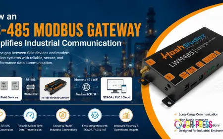 How an RS-485 Modbus Gateway Simplifies Industrial Communication