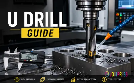 What Is a U Drill? Features, Benefits, and Applications