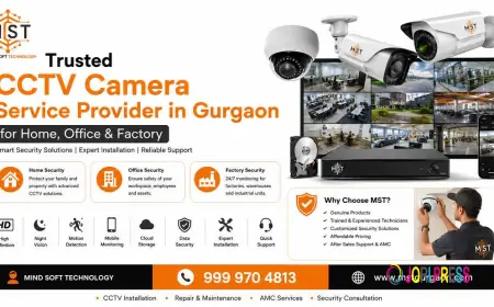 Top 5 CCTV Camera Service Providers in Gurgaon | Installation, Repair & AMC