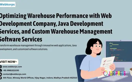 Optimizing Warehouse Performance with Web Development Company, Java Development Services, and Custom Warehouse Management Software Services