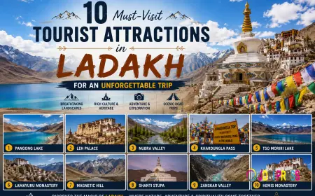 10 Must-Visit Tourist Attractions in Ladakh for an Unforgettable Trip