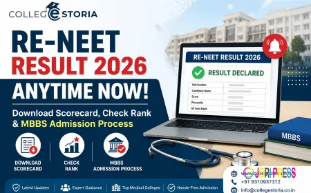 RE-NEET Result 2026 Anytime Now: Download Scorecard, Check Rank & MBBS Admission Process