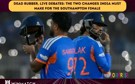 Dead Rubber, Live Debates: The Two Changes India Must Make for the Southampton Finale