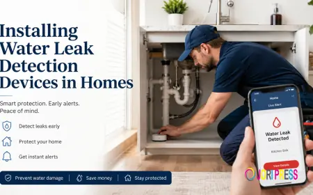 Installing Water Leak Detection Devices in Homes