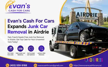 Evan’s Cash For Cars Expands Junk Car Removal in Airdrie