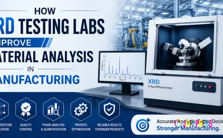 How XRD Testing Labs Improve Material Analysis in Manufacturing