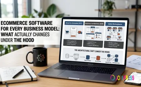 Ecommerce Software for Every Business Model: What Actually Changes Under the Hood