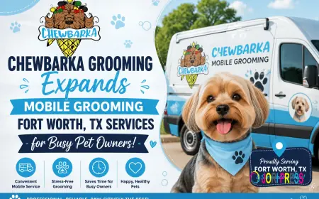 Chewbarka Grooming Expands Mobile Grooming Fort Worth, TX Services for Busy Pet Owners