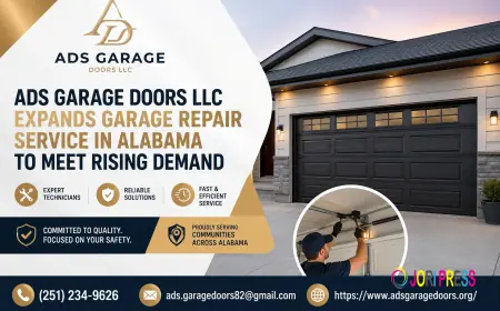 ADS Garage Doors LLC Expands Garage Repair Service in Alabama to Meet Rising Demand
