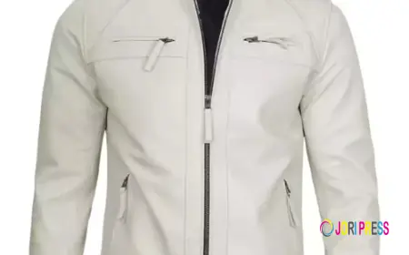 Buy White Leather Jackets | White Leather Jackets for Men
