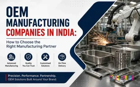 OEM Manufacturing Companies in India: How to Choose the Right Manufacturing Partner