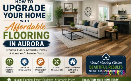 How to Upgrade Your Home with Affordable Flooring in Aurora
