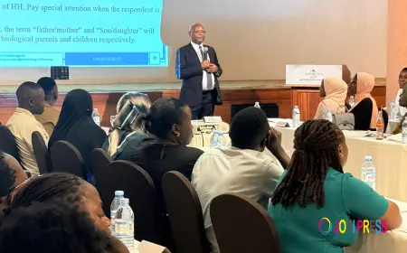 UBOS Trains 80 Data Collectors for the 9th Round of the Uganda National Household Survey 2026/27