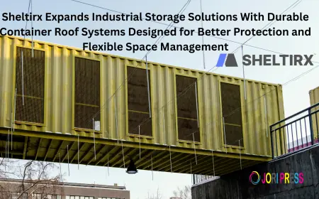 Sheltirx Introduces Advanced Roof Solutions for Shipping Containers to Improve Industrial Storage Efficiency