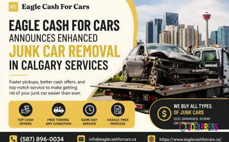 Eagle Cash For Cars Announces Enhanced Junk Car Removal in Calgary Services