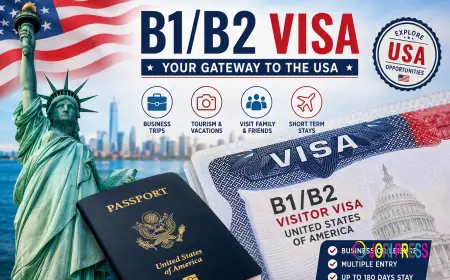 B1/B2 Visa Guide for the USA — Requirements, Cost & Application Process