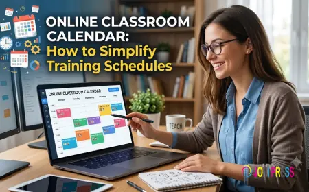 Online Classroom Calendar: How to Simplify Training Schedules