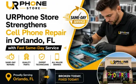 URPhone Store Strengthens Cell Phone Repair in Orlando, FL with Fast Same-Day Service