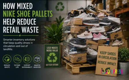 How Mixed Nike Shoe Pallets Help Reduce Retail Waste