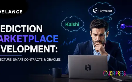 Prediction Marketplace Development: Architecture, Smart Contracts & Oracles