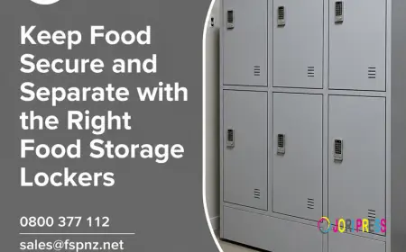 Keep Food Secure and Separate with the Right Food Storage Lockers