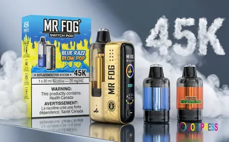 Mr Fog Vape | Buy Mr Fog Switch 45K Pods Kit & Aura 60K Puffs Online