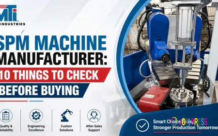 SPM Machine Manufacturer: 10 Things to Check Before Buying